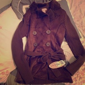 NWT coat/ sweater